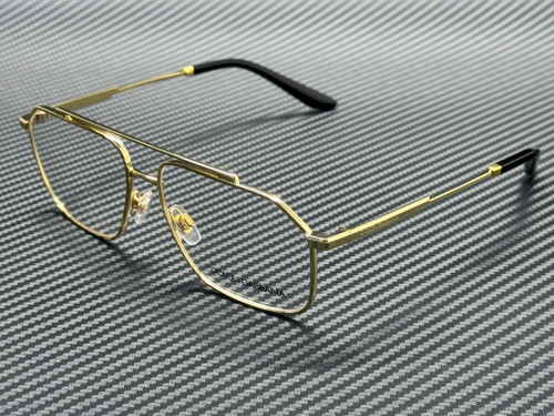 DOLCE & GABBANA DG1364 02 Gold Metal Men's 58 mm Eyeglasses