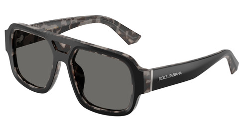 DOLCE & GABBANA DG4516 3403 1 Black Grey Men's 55 mm Sunglasses