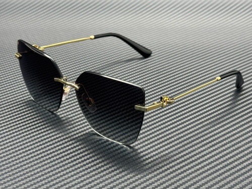 DOLCE & GABBANA DG2321 02 8G Gold Grey Gradient Women's 62 mm Sunglasses