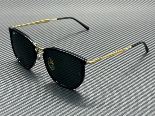 RAY BAN RB4451 630658 Black Green Polarized Unisex 53 mm Sunglasses