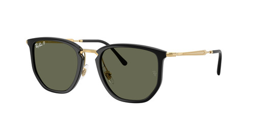 RAY BAN RB4451 630658 Black Green Polarized Unisex 53 mm Sunglasses