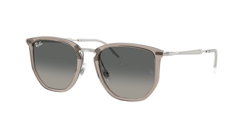 RAY BAN RB4451 680271 Silver Transparent Grey Gradient Unisex 53 mm Sunglasses