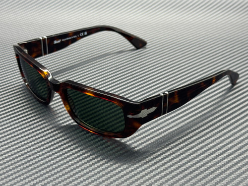 PERSOL PO3385S 24 31 Havana Green Unisex 55 mm Sunglasses