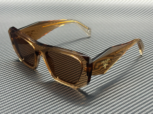 PRADA PR B18S 28E90Q Chocolate Brown Women's 53 mm Sunglasses