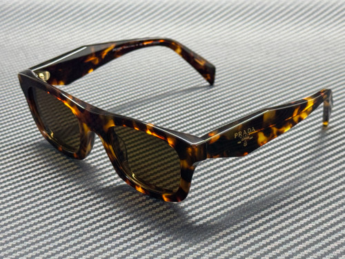 PRADA PR C06S 14L10U Honey Tortoise Brown Polarized Women's 50 mm Sunglasses