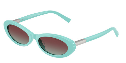 TIFFANY TF4250 8388V5 Tiffany Blue Burgundy Gradient Women's 56 mm Sunglasses