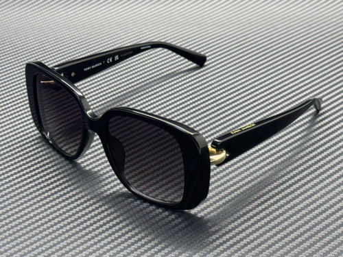 TORY BURCH TY7223U 17098G Black Grey Gradient Women's 53 mm Sunglasses