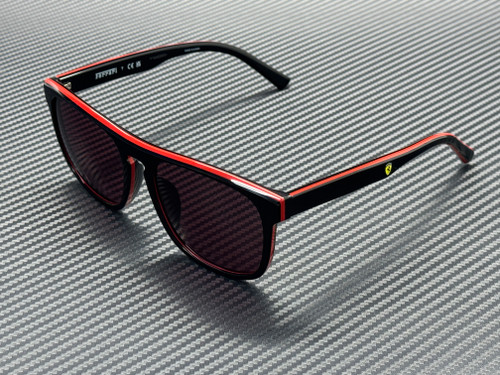 FERRARI FZ6020U 741 1E Shiny Black Ferrari Exclusive Men's 57 mm Sunglasses