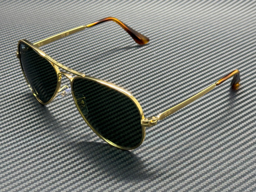 RAY BAN RB3925 001 31 Arista Gold Green Unisex 58 mm Sunglasses