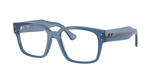 RAY BAN RX7256 8429 Transparent Blue Unisex 51 mm Eyeglasses