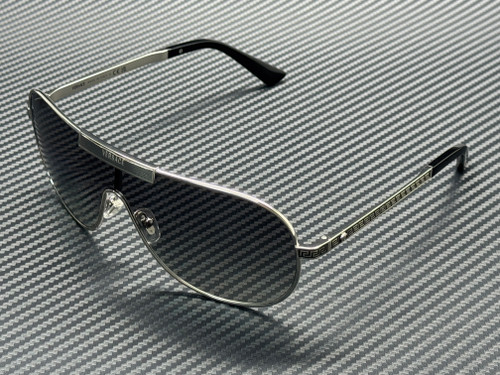 VERSACE VE2293 100011 Silver Grey Transparent 70 mm Men's Sunglasses