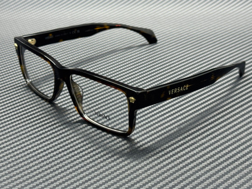VERSACE VE3391U 108 Havana Brown Men's 56 mm Eyeglasses
