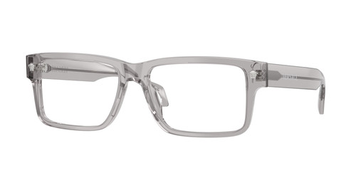 VERSACE VE3391U 593 Grey Transparent Ruthenium Men's 56 mm Eyeglasses