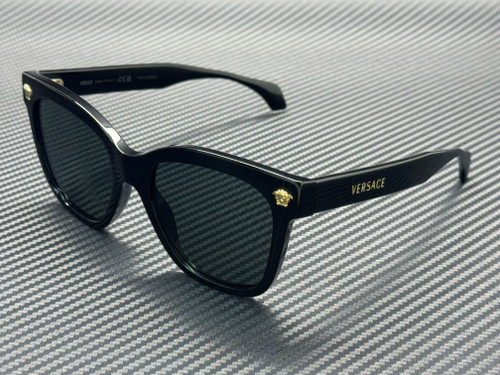VERSACE VE4511 GB1 87 Black Dark Grey Women's 55 mm Sunglasses