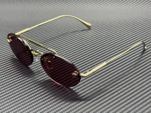 VERSACE VE2295 12521A Pale Gold Violet Women's 56 mm Sunglasses