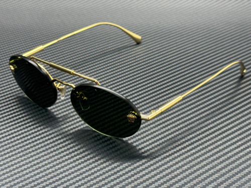 VERSACE VE2295 100271 Gold Dark Green Women's 56 mm Sunglasses