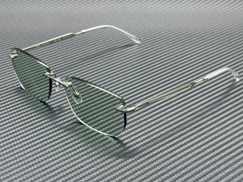 RAY BAN RB3768 003 M1 Silver Emerald Dark Photochromic Unisex 56 mm Sunglasses
