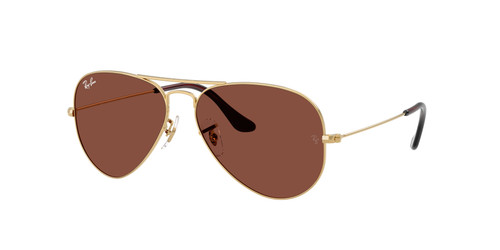 RAY BAN RB3025 001 C5 Arista Gold Red 58 mm Unisex Sunglasses