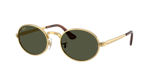 RAY BAN RB3931 001 31 Arista Gold Green Unisex 54 mm Sunglasses