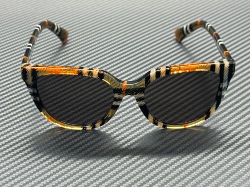BURBERRY BE4469 416373 Check Sand Dark Brown Women's 53 mm Sunglasses