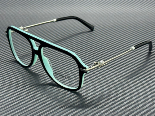 TIFFANY TF2283 8055 Black Silver Women's 56 mm Eyeglasses