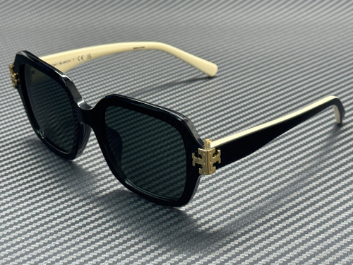 TORY BURCH TY7231U 170987 Black Dark Grey Women's 51 mm Sunglasses