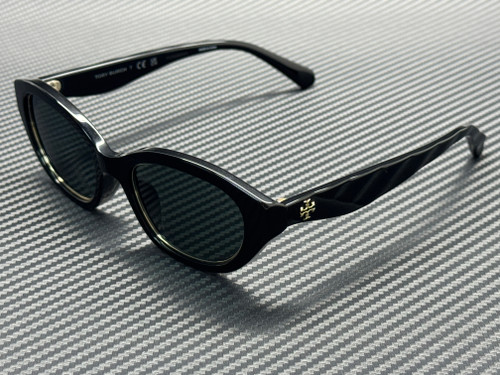 TORY BURCH TY7232U 170987 Black Dark Grey Women's 52 mm Sunglasses