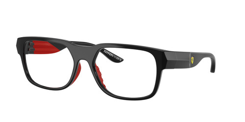 FERRARI FZ8030U 501 Shiny Black Men's 57 mm Eyeglasses