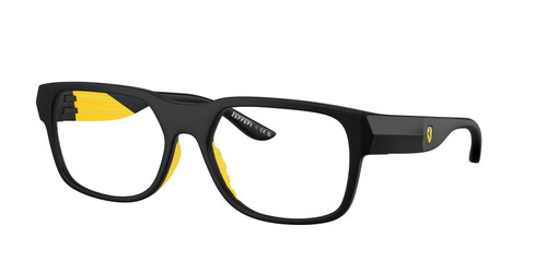 FERRARI FZ8030U 504 Black Matte Men's 57 mm Eyeglasses