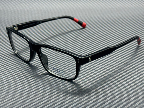 POLO RALPH LAUREN PH2302U 5001 Shiny Black Men's 57 mm Eyeglasses
