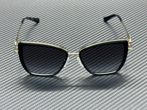 MICHAEL KORS MK1178 30058G Black Grey Gradient Silver Women's 55 mm Sunglasses