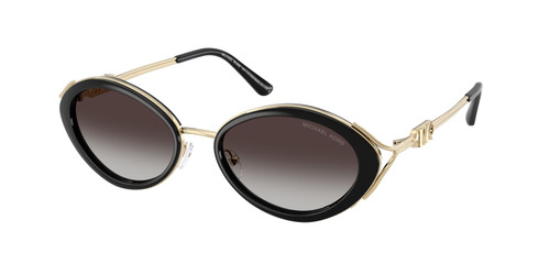 MICHAEL KORS MK1179 30058G Black Grey Gradient Silver 53 mm Sunglasses