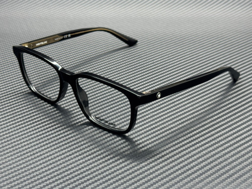 MONT BLANC MB0452O 001 Black Men's Medium 55 mm Eyeglasses