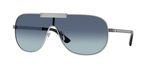 VERSACE VE2293 100019 Silver Blue Gradient 70 mm Men's Sunglasses