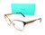 Tiffany TF1135 6007 Rubedo Black Women Pillow Demo Lens Eyeglasses Frame 53-16
