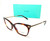 Tiffany TF2194 8002 Havana Gold Women Square Demo Lens Eyeglasses Frame 54-16