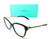 Tiffany TF2190 8134 Havana Blue Women Butterfly Demo Lens Eyeglasses Frame 52 mm