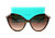 TIFFANY TF4173B 80153B Havana Brown Gradient Women's Sunglasses 55 mm