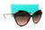 TIFFANY TF4173B 80153B Havana Brown Gradient Women's Sunglasses 55 mm