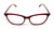 GUCCI GG0549O 005 Square Burgundy Women's Eyeglasses Frame 52 mm