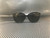 GUCCI GG0461SA 001 Round Oval Black Grey Women's Sunglasses 55 mm