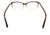GUCCI GG0548O 007 Square Brown Demo Lens Women's Eyeglasses 55 mm