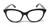 GUCCI GG0329O 001 Black Round Oval Women's Eyeglasses Frame 53 mm