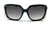 GUCCI GG0647S 001 Black Square Women's Authentic Sunglasses 56 mm