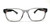GUCCI GG0011O 003 Rectangular Square Grey Men's Eyeglasses 53 mm
