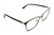 GUCCI GG0294O 003 Rectangular Brown Men's Eyeglasses Frame 54 mm