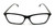 GUCCI GG0553O 005 Black Men's Square Rectangle Eyeglasses Frame 56 mm