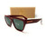 Burberry BE4277 37603H Bordeaux Dark Green Lens Women Square Sunglasses 54mm