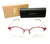 Burberry BE1328 1278 Bordeaux Women's Authentic Eyeglasses Frame 51 mm