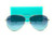 TIFFANY TF3049B 60019S Silver Blue Gradient Women's Sunglasses 58 mm